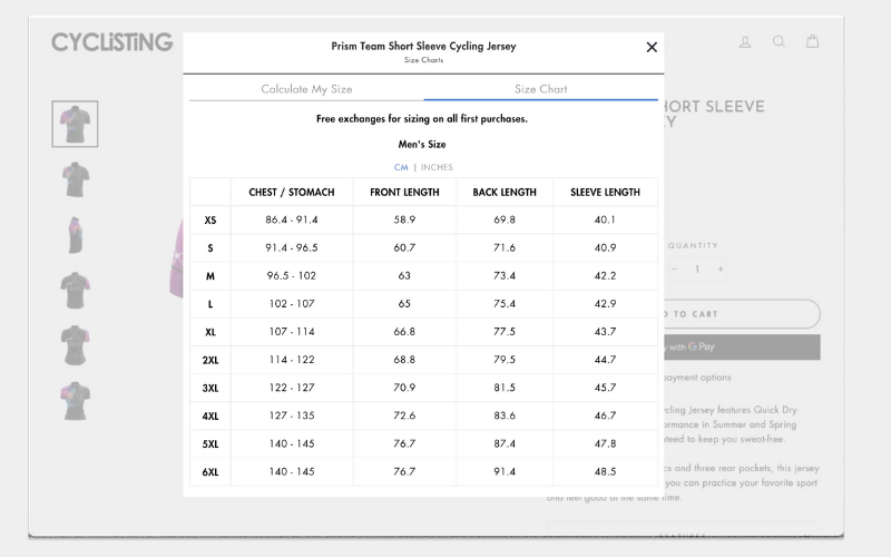 How To Insert a Size Chart into Your Shopify Product Page?