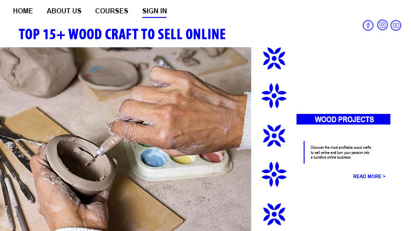Wood crafts for sale online discount